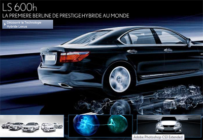 Lexus LS 600H hybrid Drive